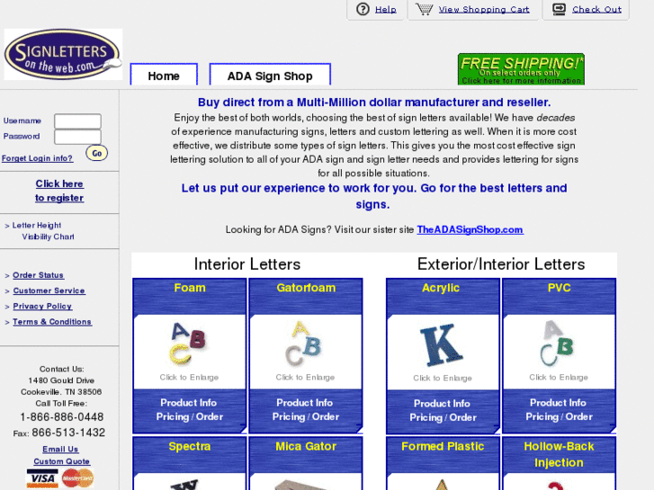 www.buysignlettersonthenet.com