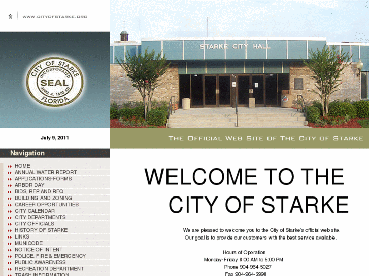 www.cityofstarke.org