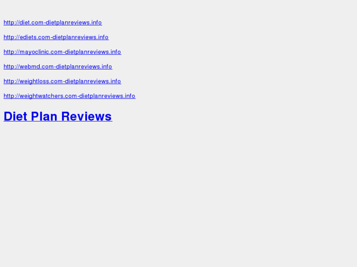 www.com-dietplanreviews.info