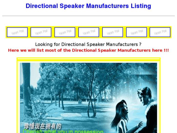 www.directionalspeaker.com