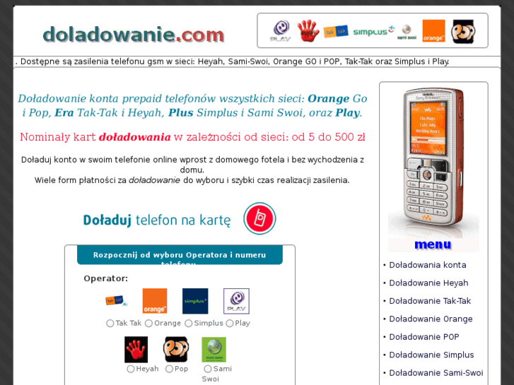 www.doladowanie.com