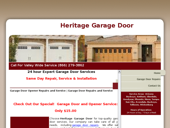 www.heritagegaragedoor.net