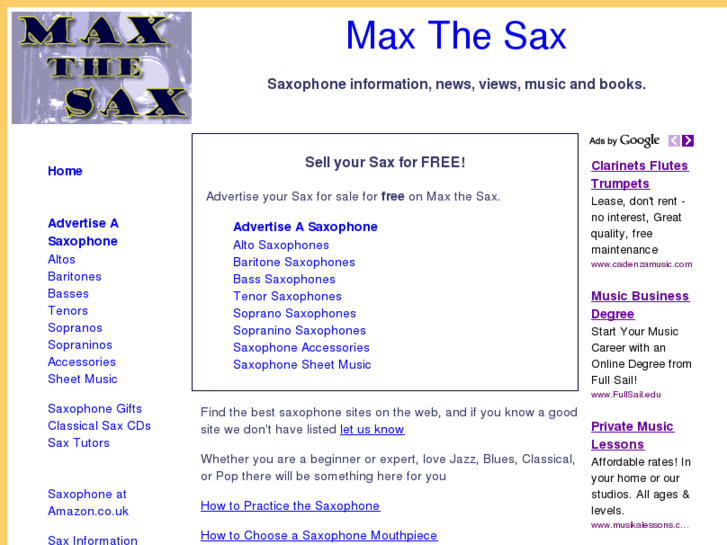 www.maxthesax.co.uk