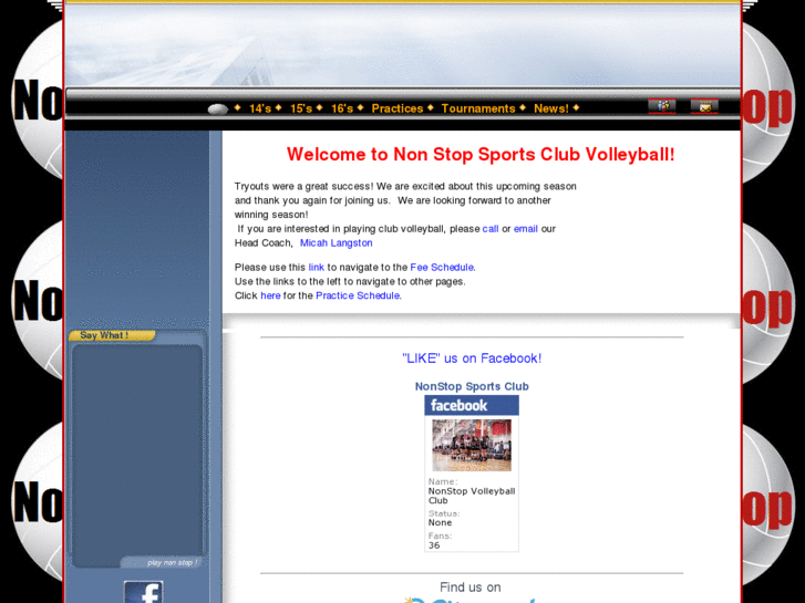 www.nonstopsportsclub.com