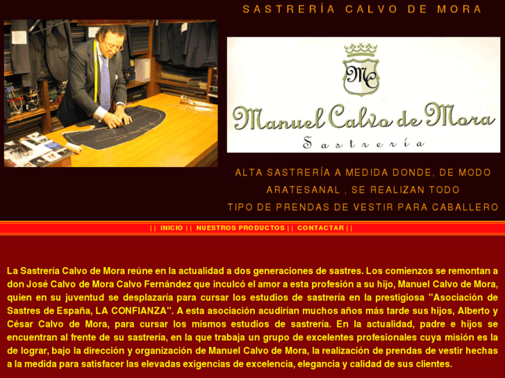 www.sastreriacalvodemora-manuel.es