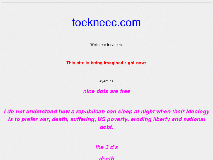 www.toekneec.com