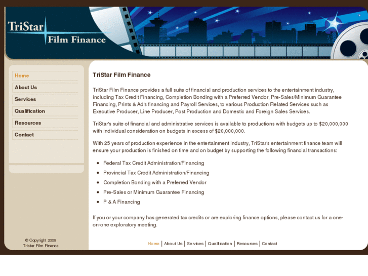 www.tristarfilmfinance.com