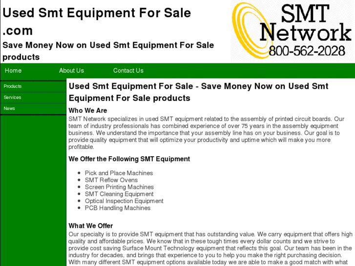 www.usedsmtequipmentforsale.com