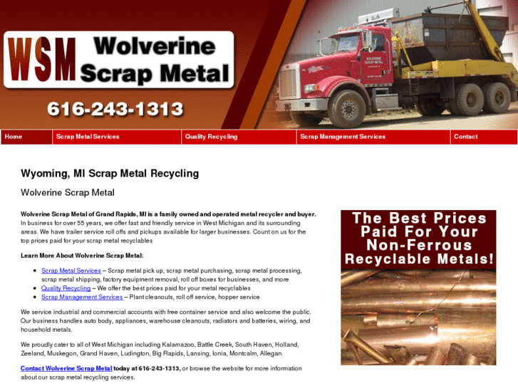 www.wolverinescrapmetal.com