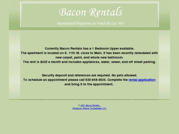 www.baconrentals.com