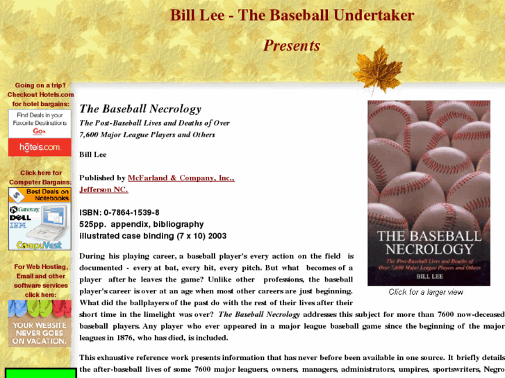 www.baseballundertaker.com