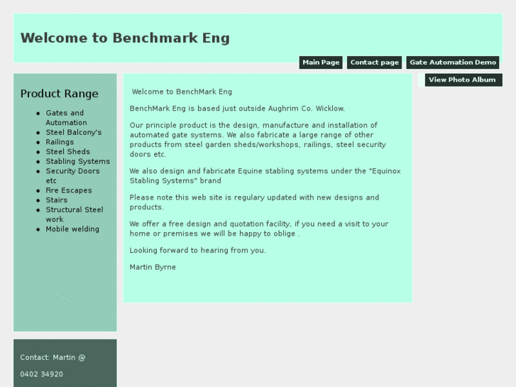 www.benchmarkengineering.net