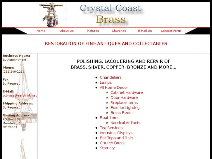 www.crystalcoastbrass.com