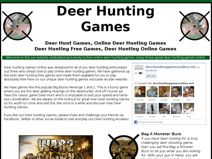 www.deerhuntinggamesonline.net