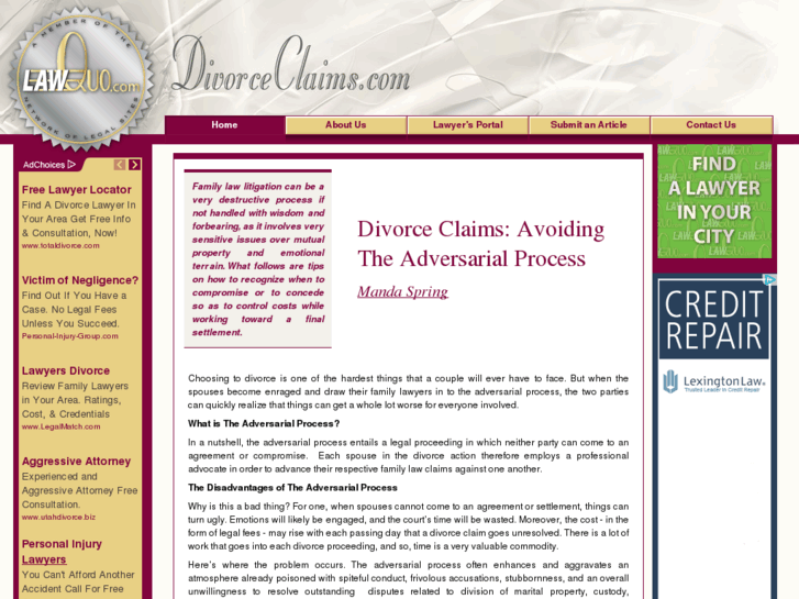 www.divorceclaims.com