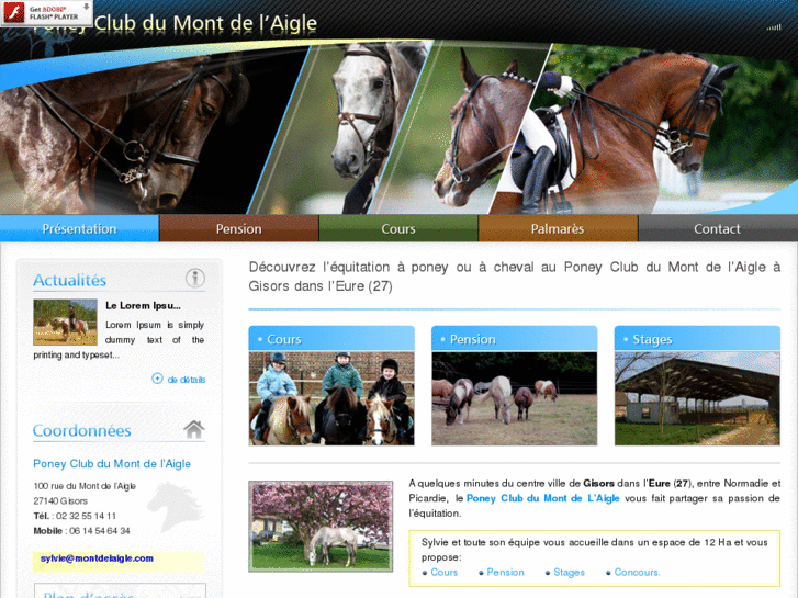 www.poney-club-montdelaigle.com