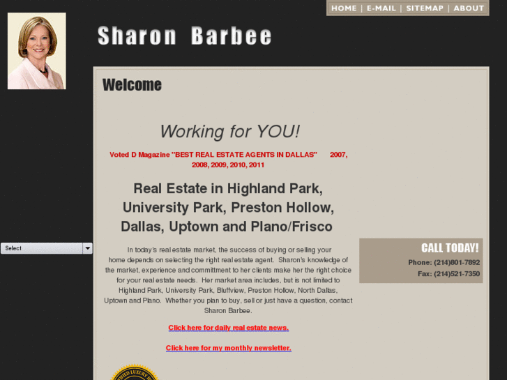 www.sharonbarbeehomes.com