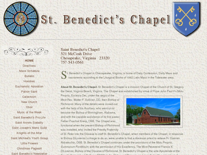 www.stbenedictschapel.org