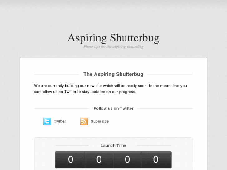www.aspiringshutterbug.com
