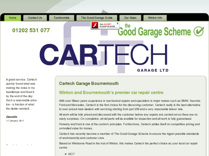 www.cartechgarageltd.com