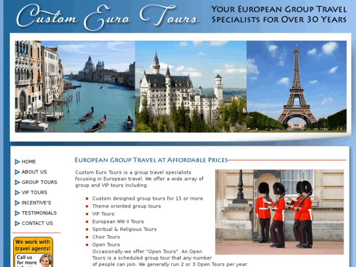 www.customeuropeantours.com