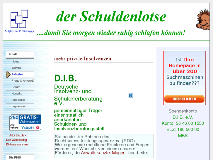 www.der-schuldenlotse.de
