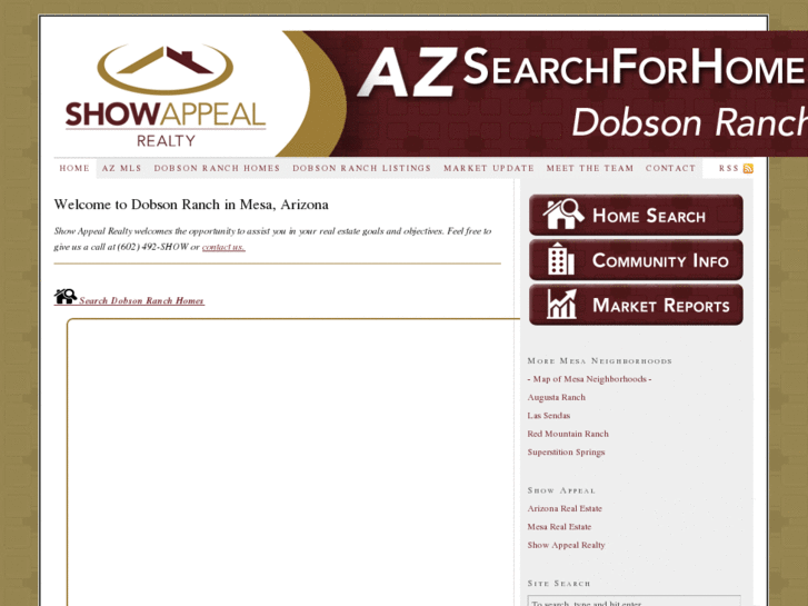 www.dobsonranch-azsearchforhomes.com