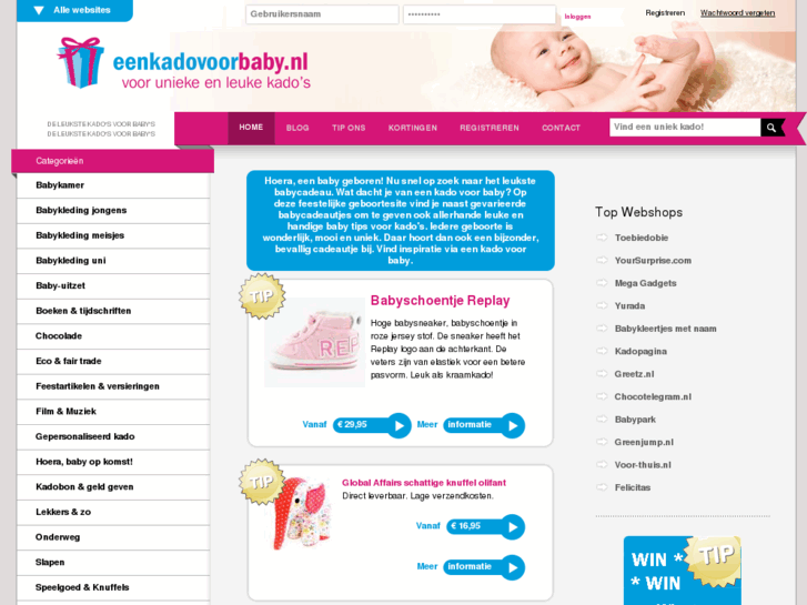 www.eenkadovoorbaby.nl