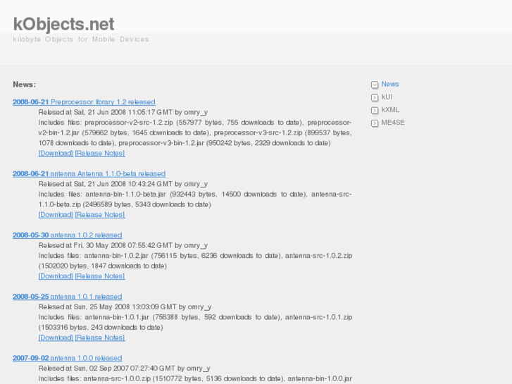 www.kobjects.org