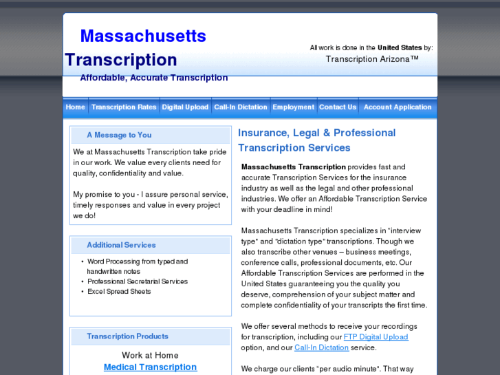www.massachusettstranscription.com