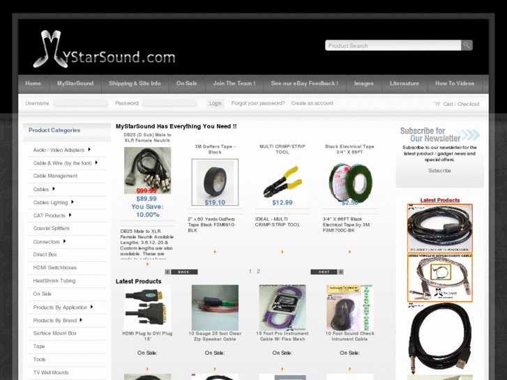 www.mystarsoundstore.com