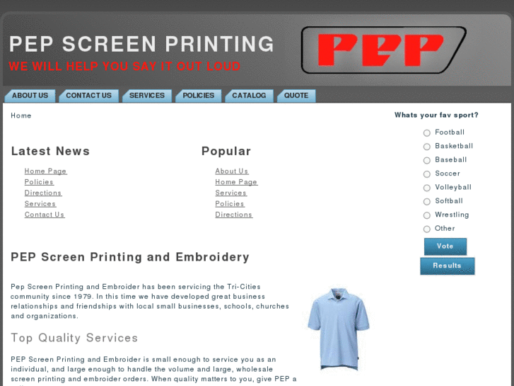 www.pepscreenprinting.com