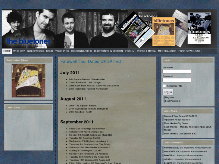 www.thebluetones.info