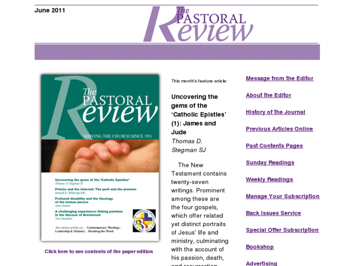 www.thepastoralreview.org