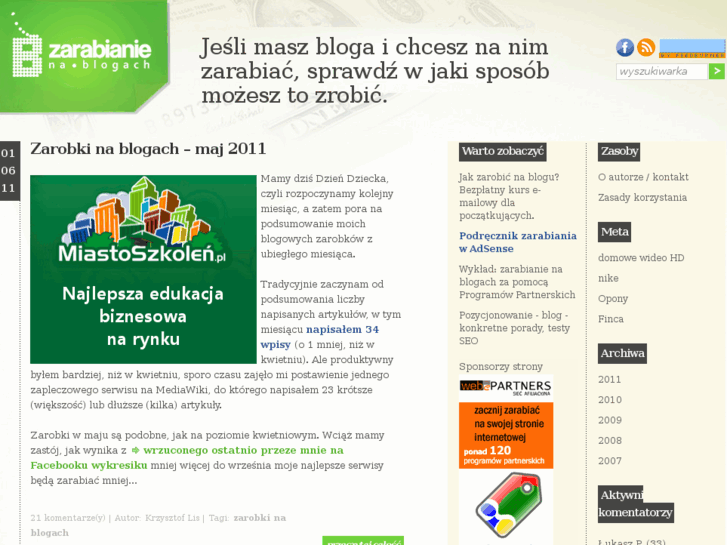 www.zarabianie-na-blogu.pl