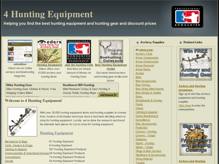 www.4huntingequipment.com