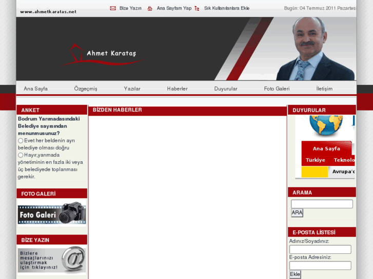 www.ahmetkaratas.net