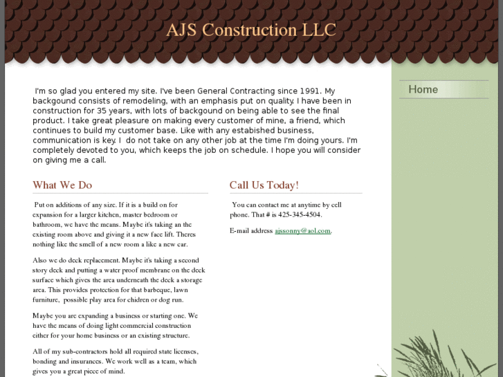 www.ajsconstructionllc.biz