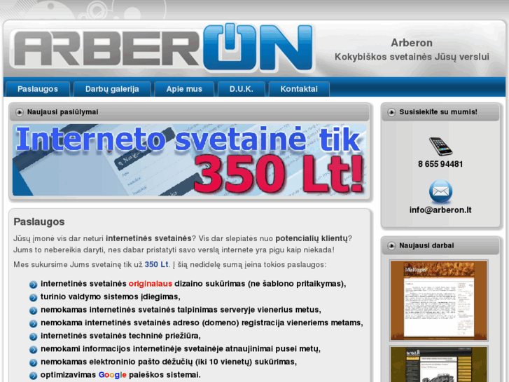 www.arberon.lt