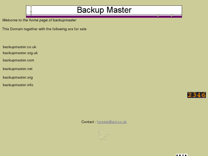 www.backupmaster.info