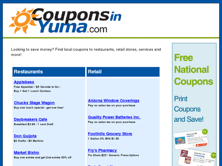 www.couponsinyuma.com