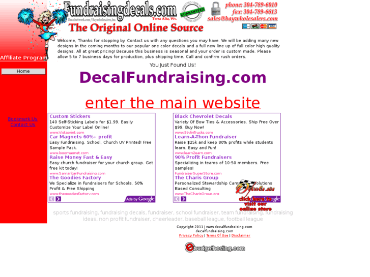 www.decalfundraising.com