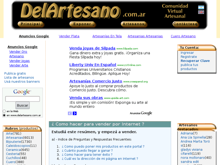 www.delartesano.com.ar