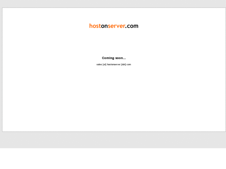 www.hostonserver.net
