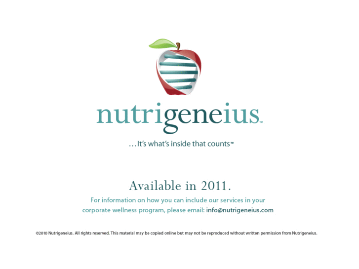 www.nutrigeneius.info