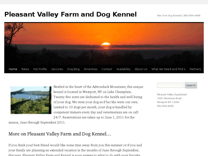 www.pleasantvalleydogkennel.com