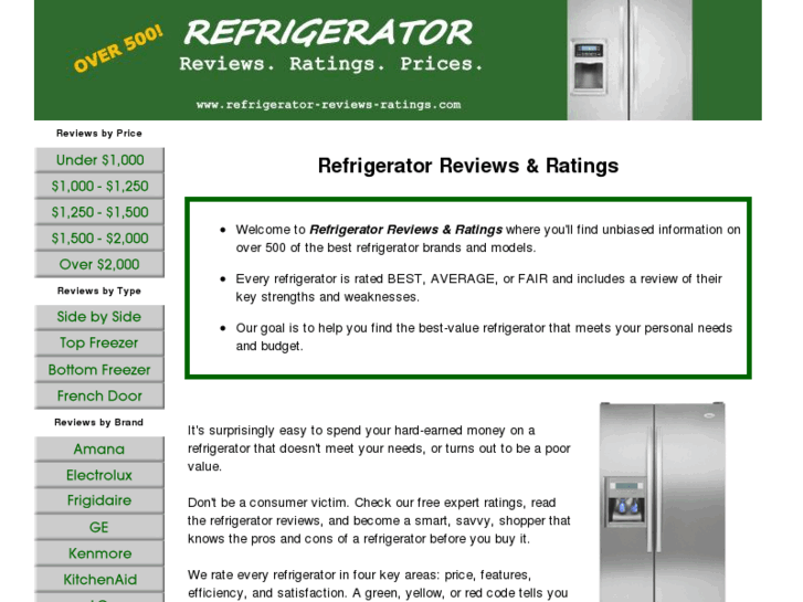 www.refrigerator-reviews-ratings.com