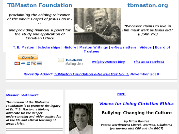 www.tbmastonfoundation.org