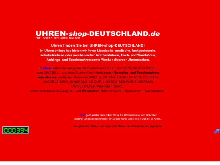 www.uhren-shop-deutschland.de