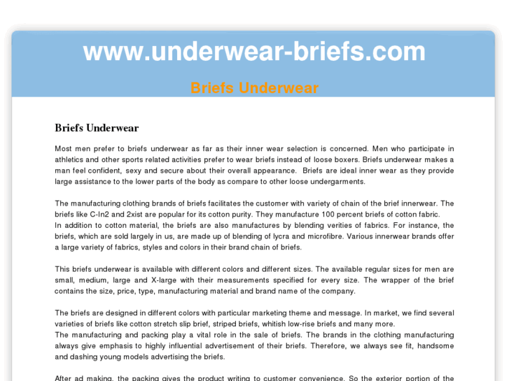 www.underwear-briefs.com